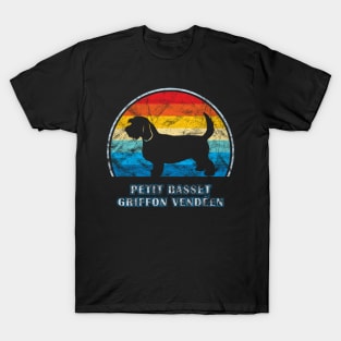 Petit Basset Griffon Vendeen Vintage Design Dog T-Shirt